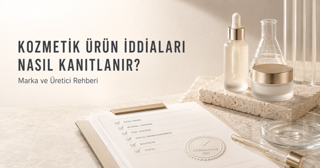 Kozmetik ürün iddiaları nasıl kanıtlanır? Marka ve üretici rehberi