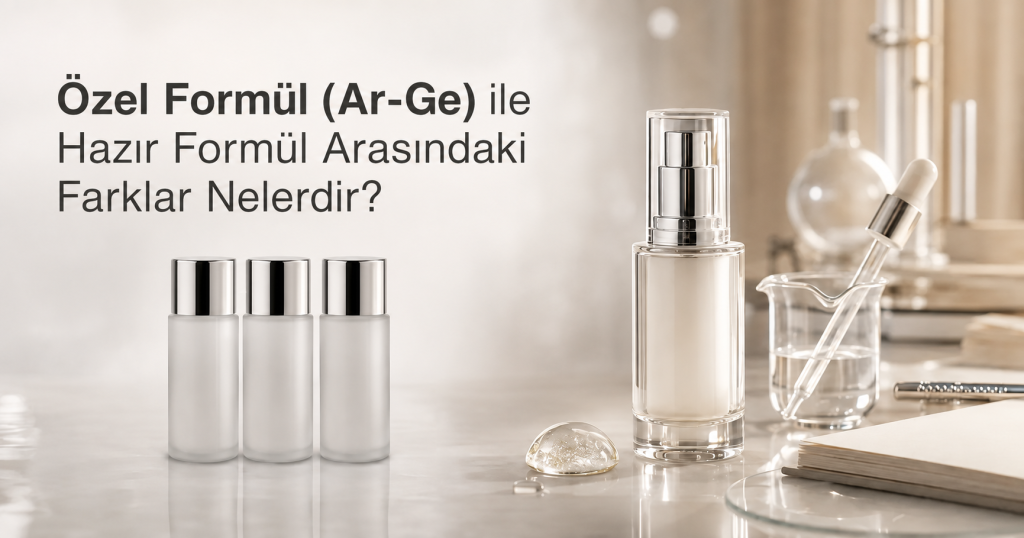 Özel formül ile hazır formül arasındaki farklar – fason kozmetik üretimi