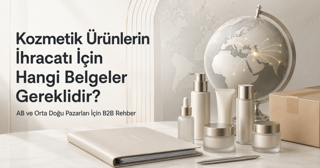 Kozmetik ürünlerin ihracatı için gerekli belgeler ve sertifikalar