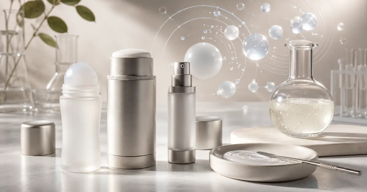 Postbiyotik deodorant formülasyonu için roll-on ve stick prototipleri
